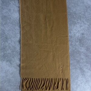 Yves Saint Laurent Tan Scarf